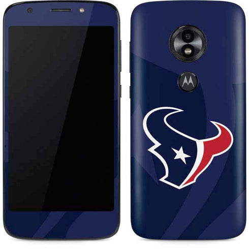 NFL Houston Texans Double Vision Moto E5 Play Skin