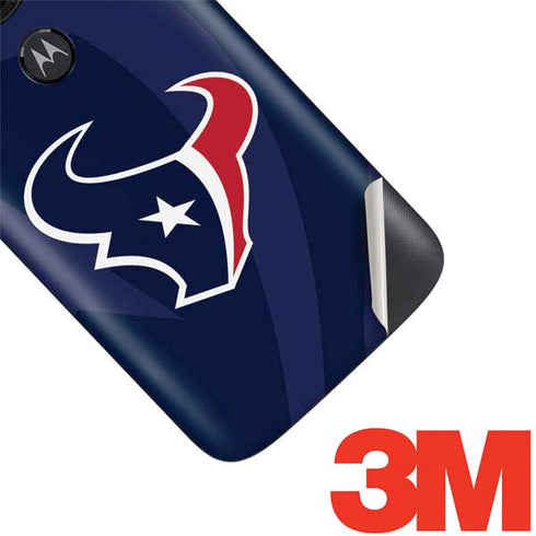 NFL Houston Texans Double Vision Moto E5 Play Skin