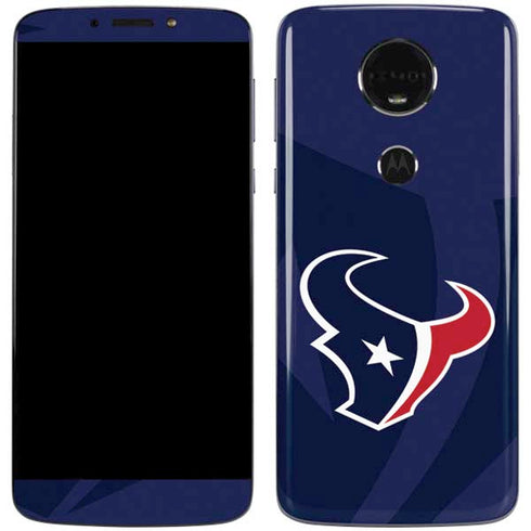 NFL Houston Texans Double Vision Moto E5 Plus Skin