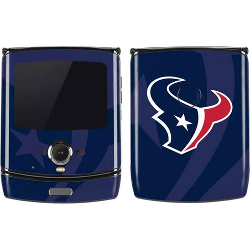 NFL Houston Texans Double Vision Motorola RAZR Skin