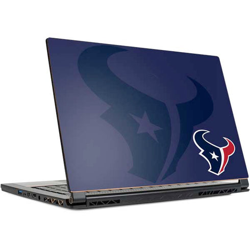NFL Houston Texans Double Vision MSI GS65 Stealth Laptop Skin