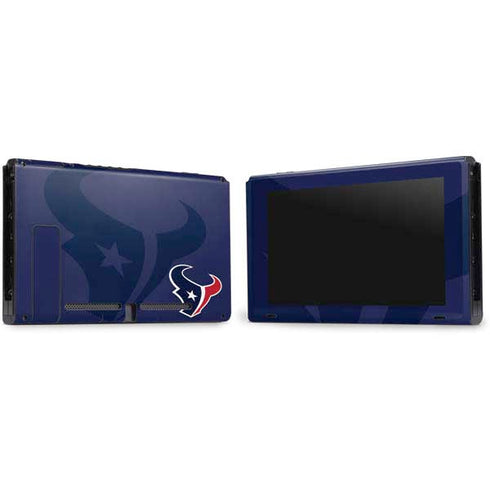 NFL Houston Texans Double Vision Nintendo Switch Bundle Skin