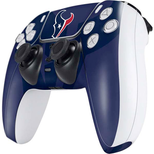 NFL Houston Texans Double Vision PS5 Controller Skin
