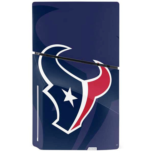 NFL Houston Texans Double Vision PS5 Slim Disk Console Skin