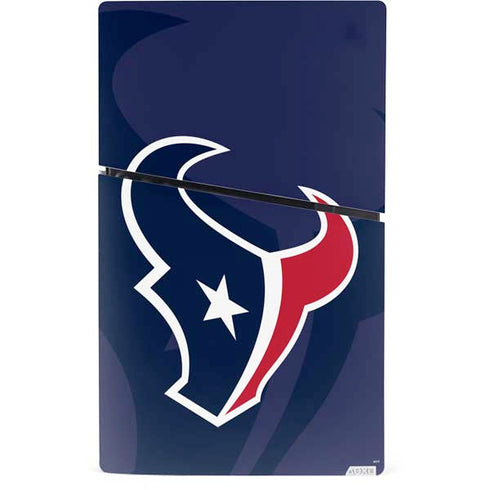 NFL Houston Texans Double Vision PS5 Slim Digital Edition Console Skin