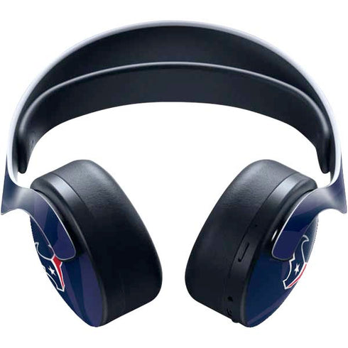 NFL Houston Texans Double Vision PULSE 3D Wireless Headset for PS5 Skin
