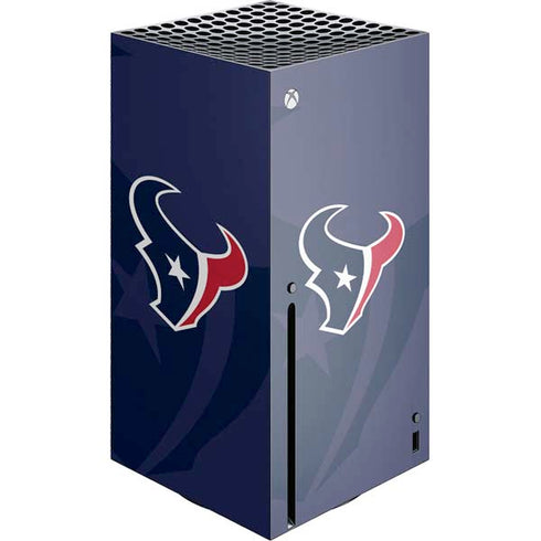 NFL Houston Texans Double Vision Xbox Series X Console Skin