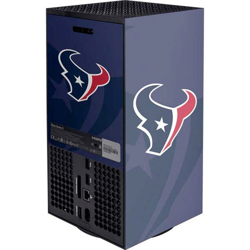 NFL Houston Texans Double Vision Xbox Series X Console Skin