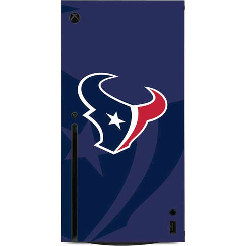 NFL Houston Texans Double Vision Xbox Series X Console Skin