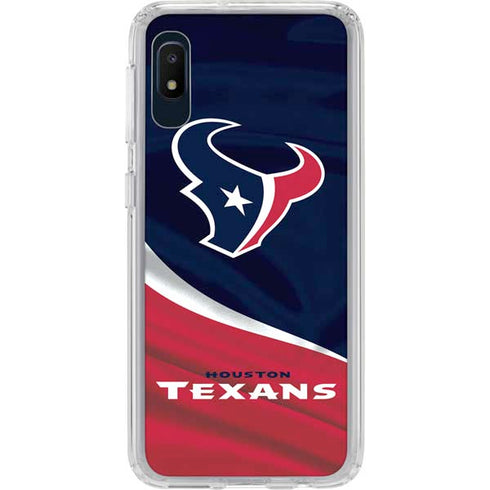 NFL Houston Texans Galaxy A10e Clear Case