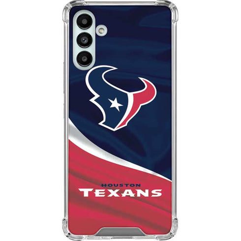 NFL Houston Texans Galaxy A13 5G Clear Case