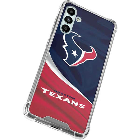 NFL Houston Texans Galaxy A13 5G Clear Case
