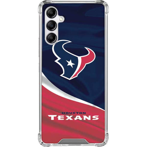 NFL Houston Texans Galaxy A14 5G Clear Case