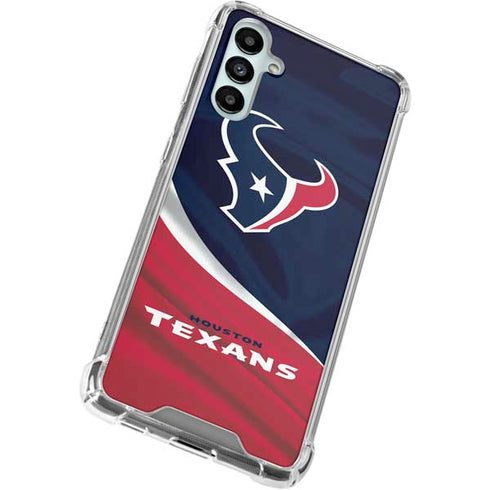 NFL Houston Texans Galaxy A14 5G Clear Case