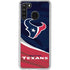 NFL Houston Texans Galaxy A21 Clear Case