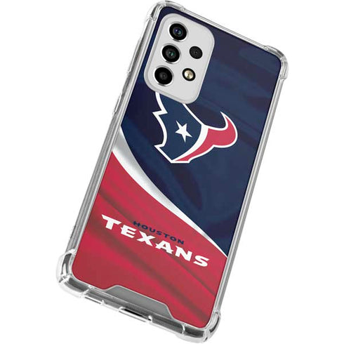 NFL Houston Texans Galaxy A53 5G Clear Case