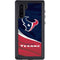 NFL Houston Texans Galaxy Note 10 Waterproof Case