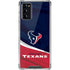 NFL Houston Texans Galaxy Note20 5G Clear Case