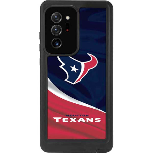 NFL Houston Texans Galaxy Note20 Ultra 5G Waterproof Case