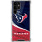 NFL Houston Texans Galaxy S22 Ultra Clear Case