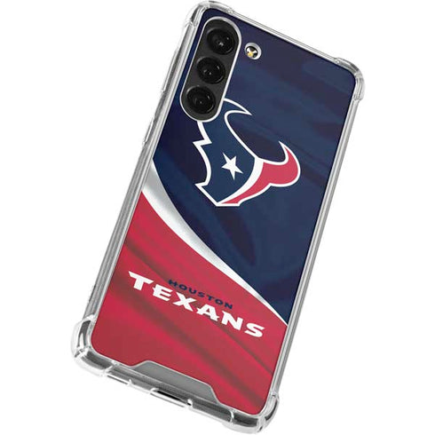 NFL Houston Texans Galaxy S23 Plus Clear Case
