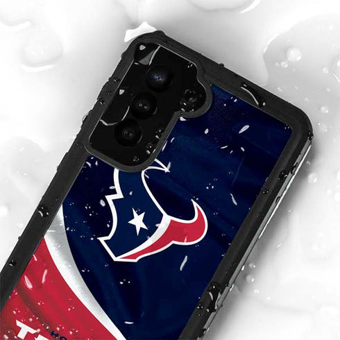 NFL Houston Texans Galaxy S23 Plus Waterproof Case