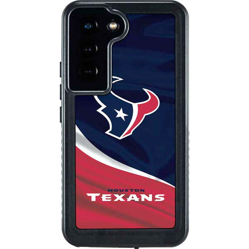 NFL Houston Texans Galaxy S23 Waterproof Case