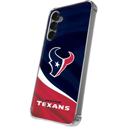 NFL Houston Texans Galaxy S24 Plus Clear Case