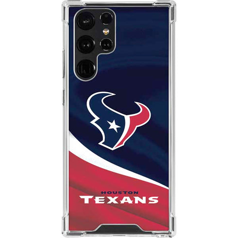 NFL Houston Texans Galaxy S24 Ultra Clear Case
