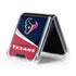 NFL Houston Texans Galaxy Z Flip5 5G Clear Case