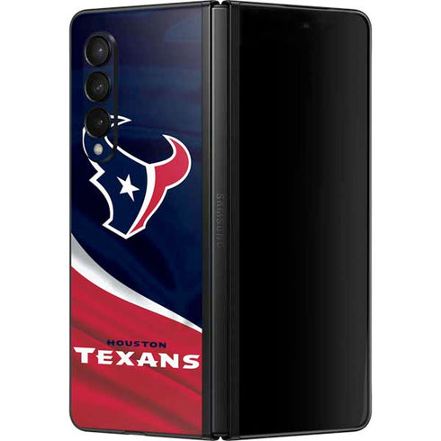 NFL Houston Texans Galaxy Z Fold3 5G Skin