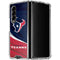 NFL Houston Texans Galaxy Z Fold4 5G Clear Case