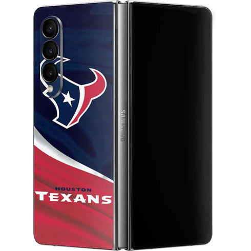 NFL Houston Texans Galaxy Z Fold4 5G Skin