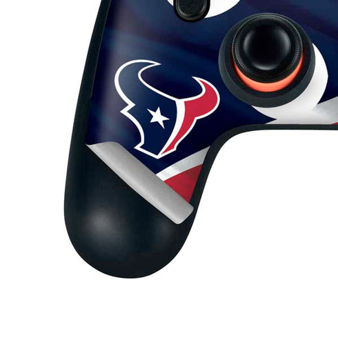 NFL Houston Texans Google Stadia Controller Skin