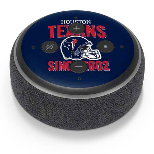 NFL Houston Texans Helmet Amazon Echo Dot Skin