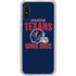 NFL Houston Texans Helmet Galaxy A10e Clear Case