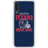 NFL Houston Texans Helmet Galaxy A50 Clear Case
