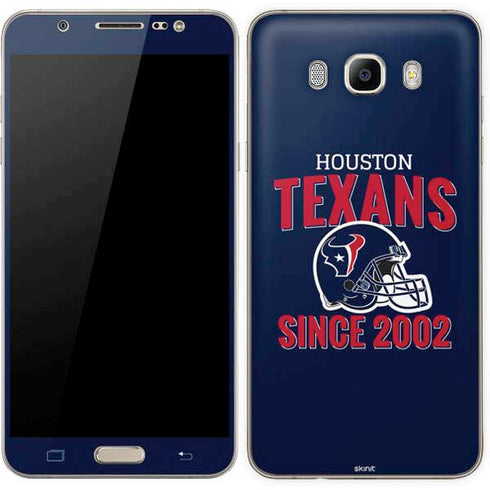 NFL Houston Texans Helmet Galaxy J7 Skin