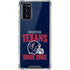 NFL Houston Texans Helmet Galaxy Note20 5G Clear Case