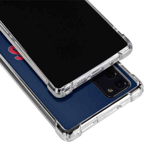 NFL Houston Texans Helmet Galaxy Note20 5G Clear Case
