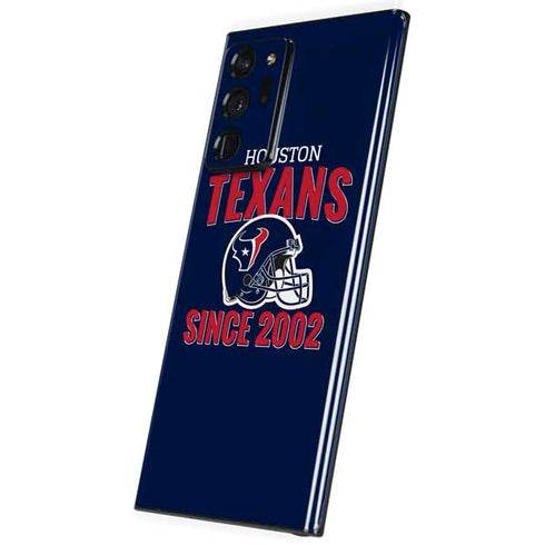 NFL Houston Texans Helmet Galaxy Note20 Ultra 5G Skin
