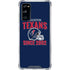 NFL Houston Texans Helmet Galaxy S20 FE Clear Case