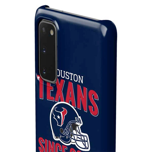 NFL Houston Texans Helmet Galaxy S20 Lite Case