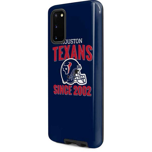 NFL Houston Texans Helmet Galaxy S20 Pro Case