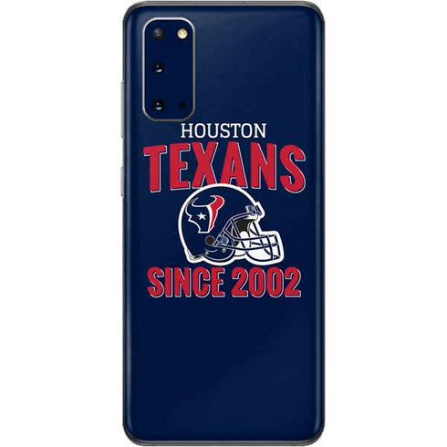 NFL Houston Texans Helmet Galaxy S20 Skin