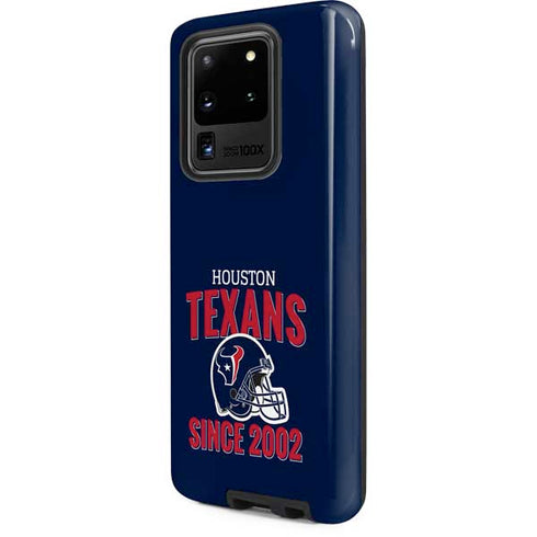 NFL Houston Texans Helmet Galaxy S20 Ultra 5G Pro Case