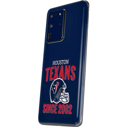 NFL Houston Texans Helmet Galaxy S20 Ultra 5G Skin