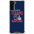 NFL Houston Texans Helmet Galaxy S21 FE Clear Case