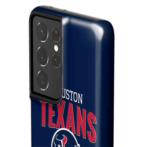 NFL Houston Texans Helmet Galaxy S21 Ultra 5G Pro Case