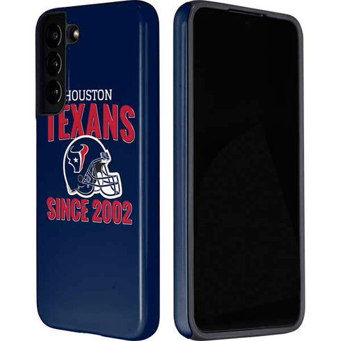 NFL Houston Texans Helmet Galaxy S22 Pro Case